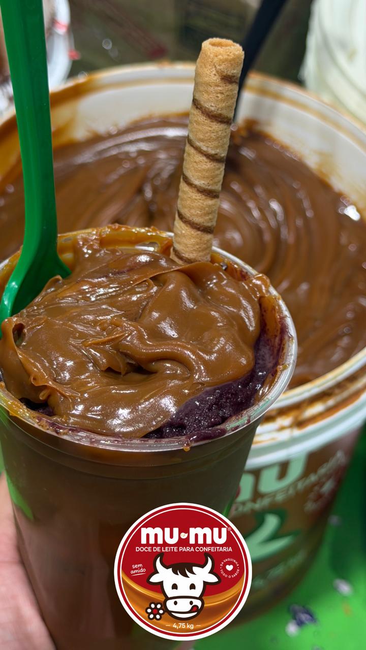 Açaí com Doce de Leite