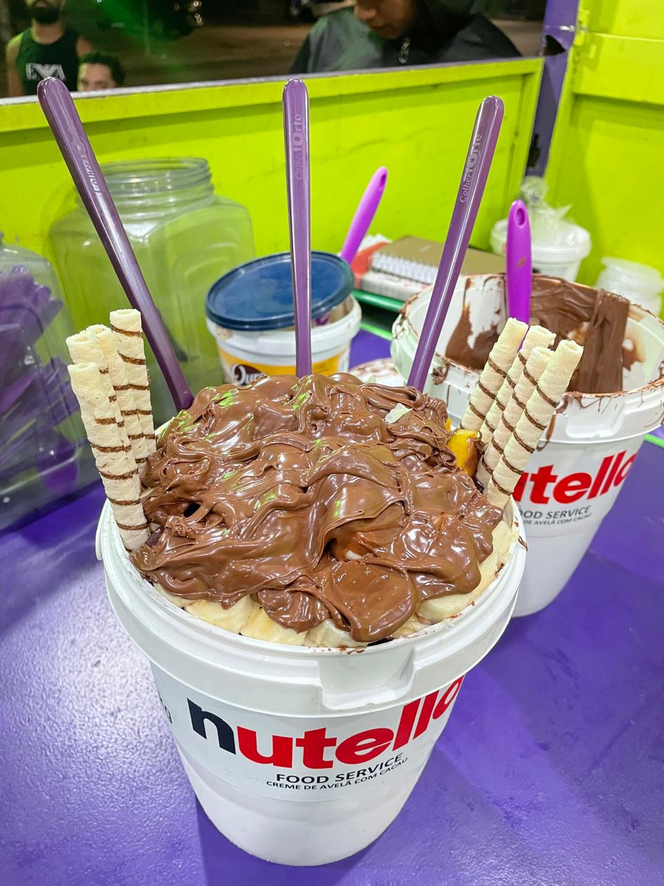 Balde de Nutella
